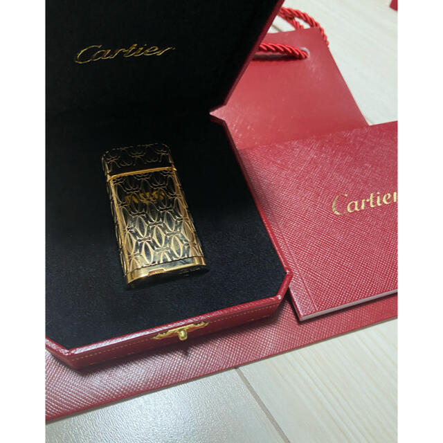 Cartier(カルティエ)のドゥ カルティエ デコール ライター メンズのファッション小物(タバコグッズ)の商品写真