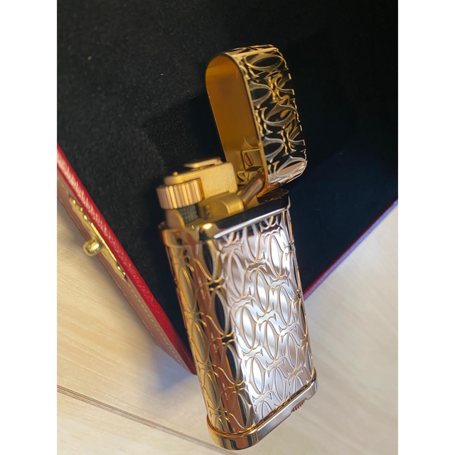 Cartier(カルティエ)のドゥ カルティエ デコール ライター メンズのファッション小物(タバコグッズ)の商品写真