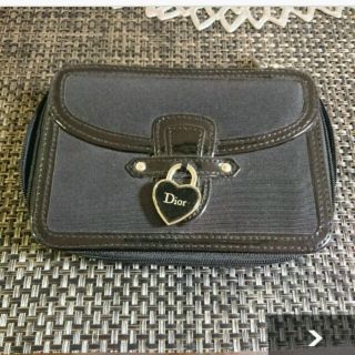 クリスチャンディオール(Christian Dior)の【新品】ディオール ミラーつき化粧ポーチ(ポーチ)