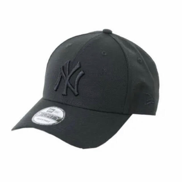 NEW ERA(ニューエラー)のNew Era NY ニューエラ ヤンキース キャップ 黒 新品未使用 メンズの帽子(キャップ)の商品写真