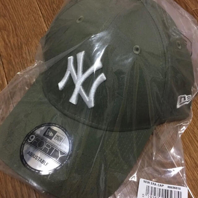 NEW ERA(ニューエラー)のNew Era NY ニューエラ ヤンキース キャップ カーキ 新品未使用 メンズの帽子(キャップ)の商品写真