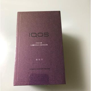 アイコス(IQOS)のiQOS 3 DUO プリズム 限定 新品未開封品 シュリンク付き(タバコグッズ)