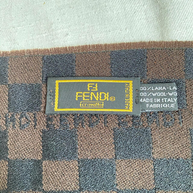 FENDI(フェンディ)のFENDI ストールマフラー イタリア製 メンズのファッション小物(マフラー)の商品写真