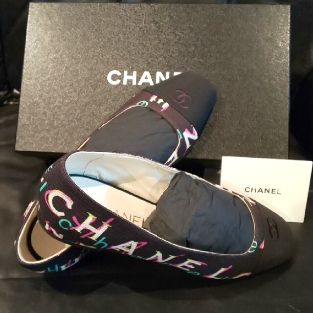 超特価SALE開催!】 CHANEL - シャネル 2019春夏 フラットシューズ