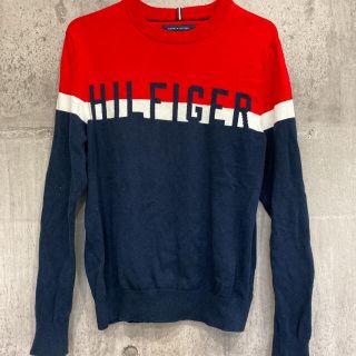 トミーヒルフィガー(TOMMY HILFIGER)の！美品！ロゴトミーヒルフィガーセータースウェット トレーナー(ニット/セーター)