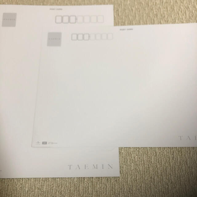 SHINee   SHINee テミン 限定 ポストカード クリアファイルの通販 by