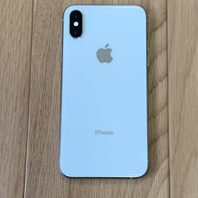 iPhone XS 64GB シルバー　SIMフリー　SIMロック解除