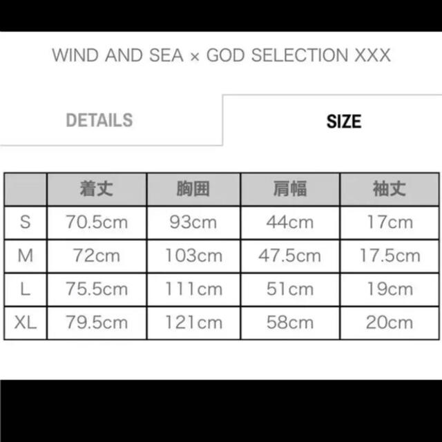 SEA(シー)の[今週特別価格]WIND AND SEA ゴッドセレクション コラボ メンズのトップス(Tシャツ/カットソー(半袖/袖なし))の商品写真