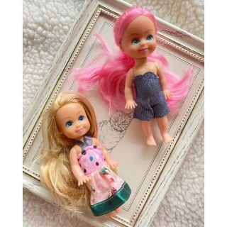 バービー(Barbie)の特価❤️バービー 人形　ケリーちゃん　二体セット(ぬいぐるみ/人形)