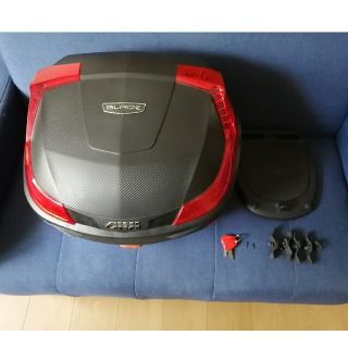 美品 GIVI ジビB37 37L 鍵2本リアボックス 付属品完備 ワンオーナー(装備/装具)