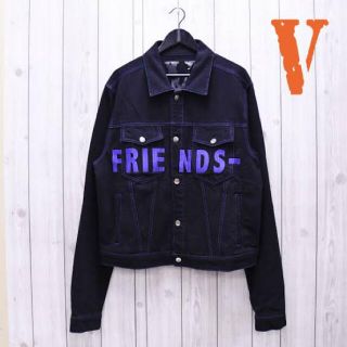 シュプリーム(Supreme)のVLONE FRIENDS DENIM JACKET"(PPL)(ヴィーローン(Gジャン/デニムジャケット)