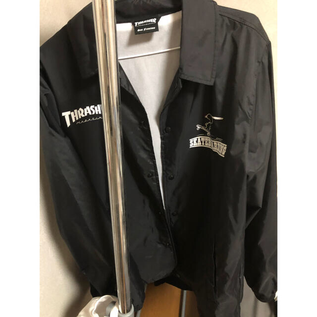 THRASHER(スラッシャー)のTHRASHER コーチジャケット Ｍサイズ メンズのジャケット/アウター(ナイロンジャケット)の商品写真