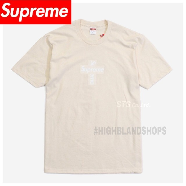 Supreme(シュプリーム)のSupreme cross box box logo tee メンズのトップス(Tシャツ/カットソー(半袖/袖なし))の商品写真