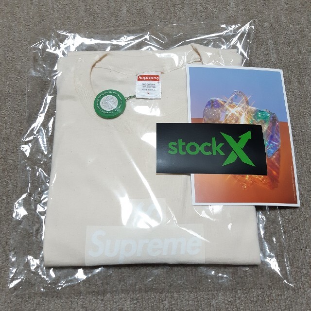 Supreme(シュプリーム)のSupreme cross box box logo tee メンズのトップス(Tシャツ/カットソー(半袖/袖なし))の商品写真