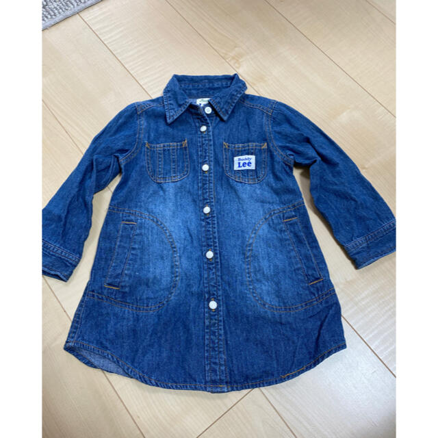 Buddy Lee(バディーリー)のBuddy Lee デニムワンピース キッズ/ベビー/マタニティのキッズ服女の子用(90cm~)(ワンピース)の商品写真