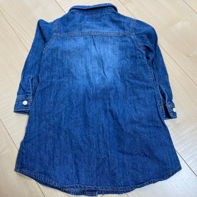 Buddy Lee(バディーリー)のBuddy Lee デニムワンピース キッズ/ベビー/マタニティのキッズ服女の子用(90cm~)(ワンピース)の商品写真