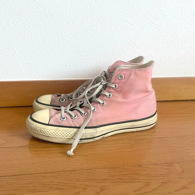 CONVERSE - ヴィンテージ ピンク コンバース ハイカットの通販 by peco ...