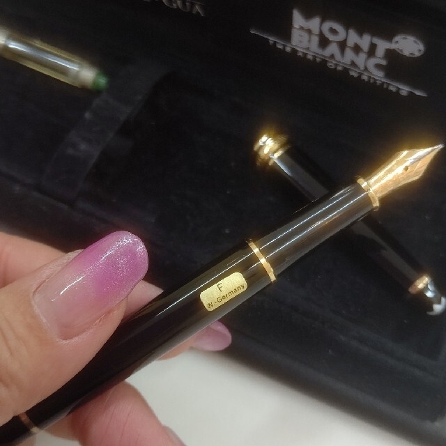 モンブラン☆プラチナ万年筆☆MONTBLANC☆14金☆k14