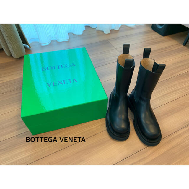 Bottega Veneta(ボッテガヴェネタ)のBOTTEGA VENETA ラグブーツ　38 レディースの靴/シューズ(ブーツ)の商品写真