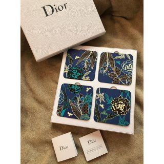 クリスチャンディオール(Christian Dior)の新品 未使用 Dior ディオール コースターセット(テーブル用品)