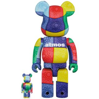 BE@RBRICK atmos BANDANA 100％ & 400％ MULT