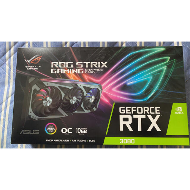 ASUS ROG STRIX RTX3080 【新品未開封】スマホ/家電/カメラ