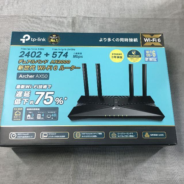 状態TP-Link WiFi 無線LAN ルーター AX50/A