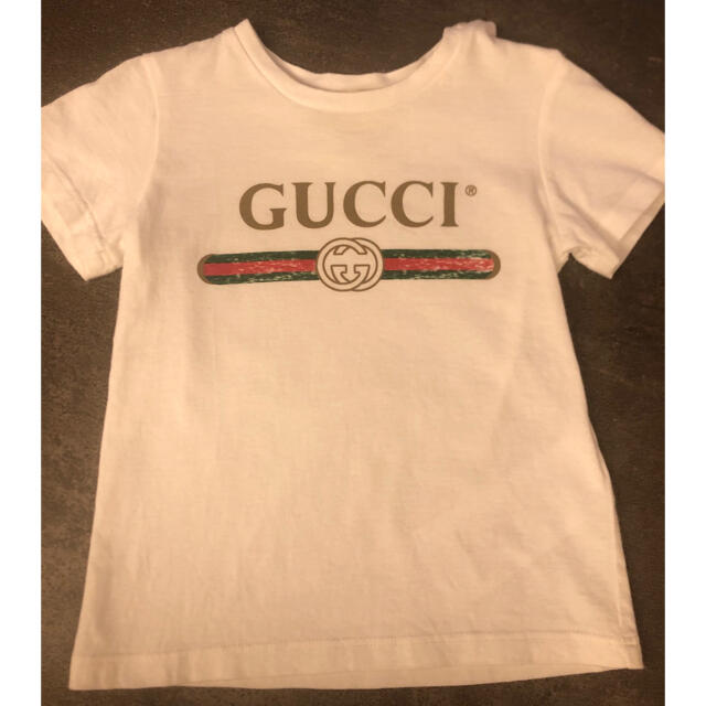 Gucci(グッチ)のGUCCI チルドレン　Tシャツ　80サイズ キッズ/ベビー/マタニティのベビー服(~85cm)(Ｔシャツ)の商品写真