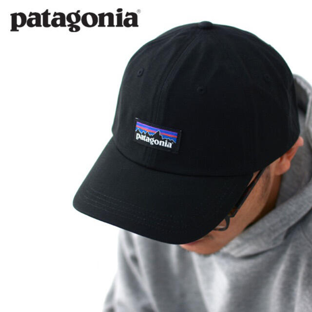 patagonia(パタゴニア)のパタゴニア P-6トラッドキャップ 新品未使用品 Black レディースの帽子(キャップ)の商品写真