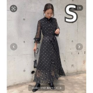 アメリヴィンテージ(Ameri VINTAGE)のSPARKLE DOT DRESS(ロングワンピース/マキシワンピース)