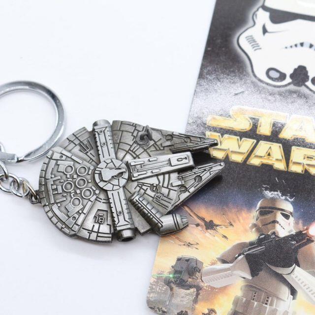 超人気商品☆特価高品質！STAR WARS ミレニアム・ファルコン号キーホルダー メンズのファッション小物(キーホルダー)の商品写真