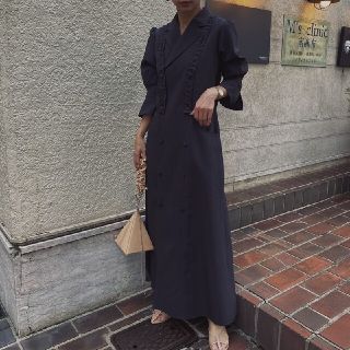 アメリヴィンテージ新作新品タグ付きTAILOR SUSPENDER DRESS