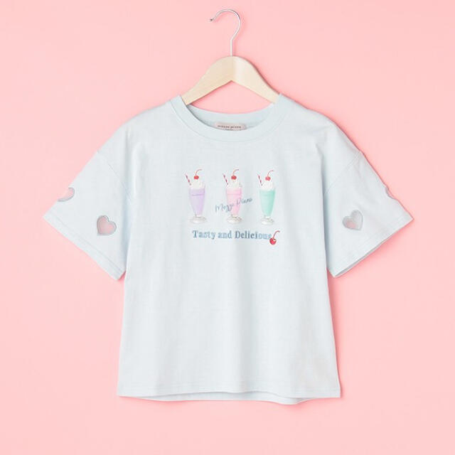 濃いピンク系統 メゾピアノ 新品タグつき Tシャツ 150 - 通販