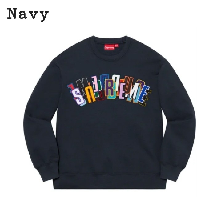 Brooklyn21ss★Medium★Stacked Crewneck　Navy