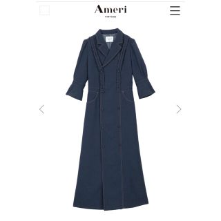 アメリヴィンテージ(Ameri VINTAGE)のアメリヴィンテージ新作新品タグ付きTAILOR SUSPENDER DRESS(ロングワンピース/マキシワンピース)