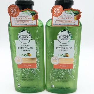 ピーアンドジー(P&G)のハーバルエッセンス ビオリニュー アロエ&マンゴー 400mL 2本セット(シャンプー)