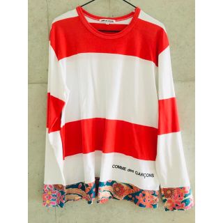 コムデギャルソン(COMME des GARCONS)の【希少★メンズM★】コムデギャルソン ドッキング カットソー OA-T011(Tシャツ/カットソー(七分/長袖))