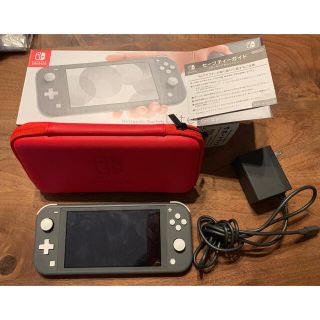 ニンテンドースイッチ(Nintendo Switch)のNintendo Switch Liteグレー　中古品(家庭用ゲーム機本体)