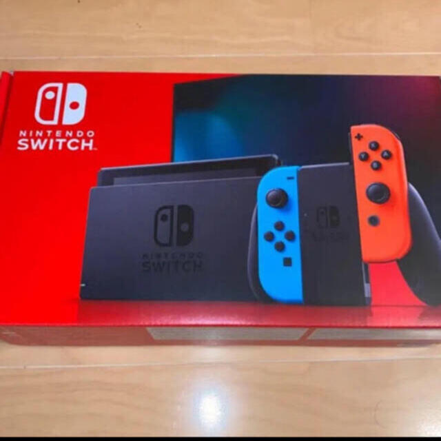 Nintendo Switch(ニンテンドースイッチ)の新品　送料無料　即日発送　Nintendo switch ネオンカラー   エンタメ/ホビーのゲームソフト/ゲーム機本体(家庭用ゲーム機本体)の商品写真