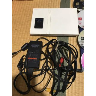 プレイステーション2(PlayStation2)のPlayStation2 薄型SCPH-70000 ホワイト ゲーム16本セット(家庭用ゲーム機本体)