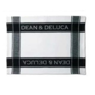 ディーンアンドデルーカ(DEAN & DELUCA)のDEAN & DELUCA 大判　キッチンタオル　ふきん　ブラック(収納/キッチン雑貨)