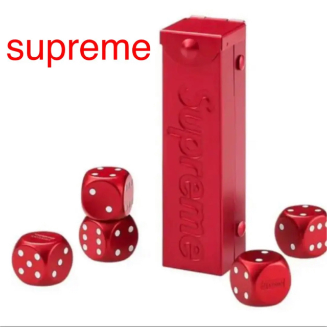 Supreme(シュプリーム)のsupreme aluminum dice set サイコロ メンズのファッション小物(その他)の商品写真