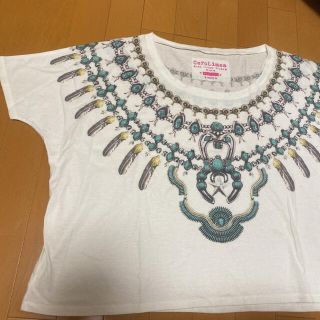 ローズバッド(ROSE BUD)のローズバッド  プリントカットソー(Tシャツ(半袖/袖なし))