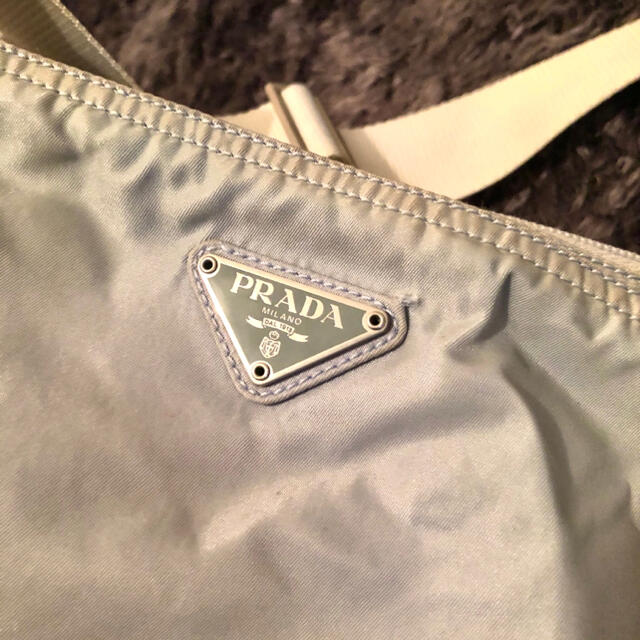 PRADA(プラダ)のPrada ブルーグレー　ショルダーバッグ　サコッシュ メンズのバッグ(ショルダーバッグ)の商品写真