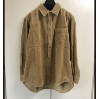 アングリッド(Ungrid)の新品 ✨Ungrid コーデュロイビッグシャツ　秋冬コーデ♡(シャツ/ブラウス(長袖/七分))