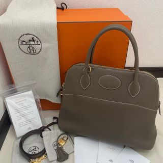 エルメス(Hermes)の✨美品エルメスボリード31 エトゥープ•ゴールド金具(ハンドバッグ)