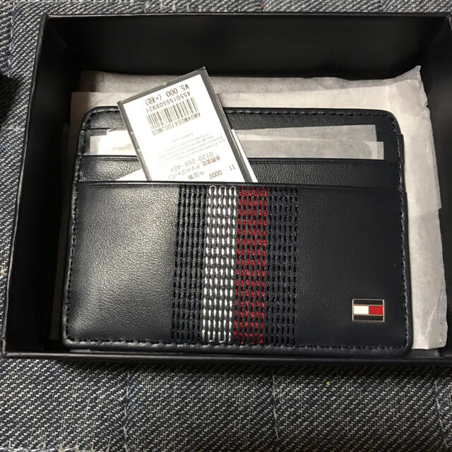 TOMMY HILFIGER(トミーヒルフィガー)のトミーヒルフィガー　カードケース　定期入れ　名刺入れ メンズのファッション小物(名刺入れ/定期入れ)の商品写真