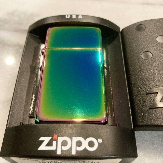 ZIPPO(ジッポー)のzippo　未使用　スリム スペクトラム slim spectrum メンズのファッション小物(タバコグッズ)の商品写真