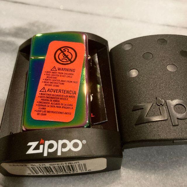 ZIPPO(ジッポー)のzippo　未使用　スリム スペクトラム slim spectrum メンズのファッション小物(タバコグッズ)の商品写真