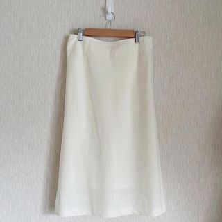 コムサデモード(COMME CA DU MODE)のARTISAN 麻混 スカート（未使用品）(ロングスカート)